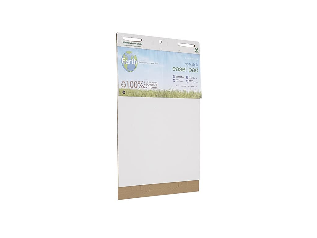 Self-Stick Easel Pad 30" x 25" 2 Pack White R5258