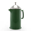 Green Stoneware French Press Z412