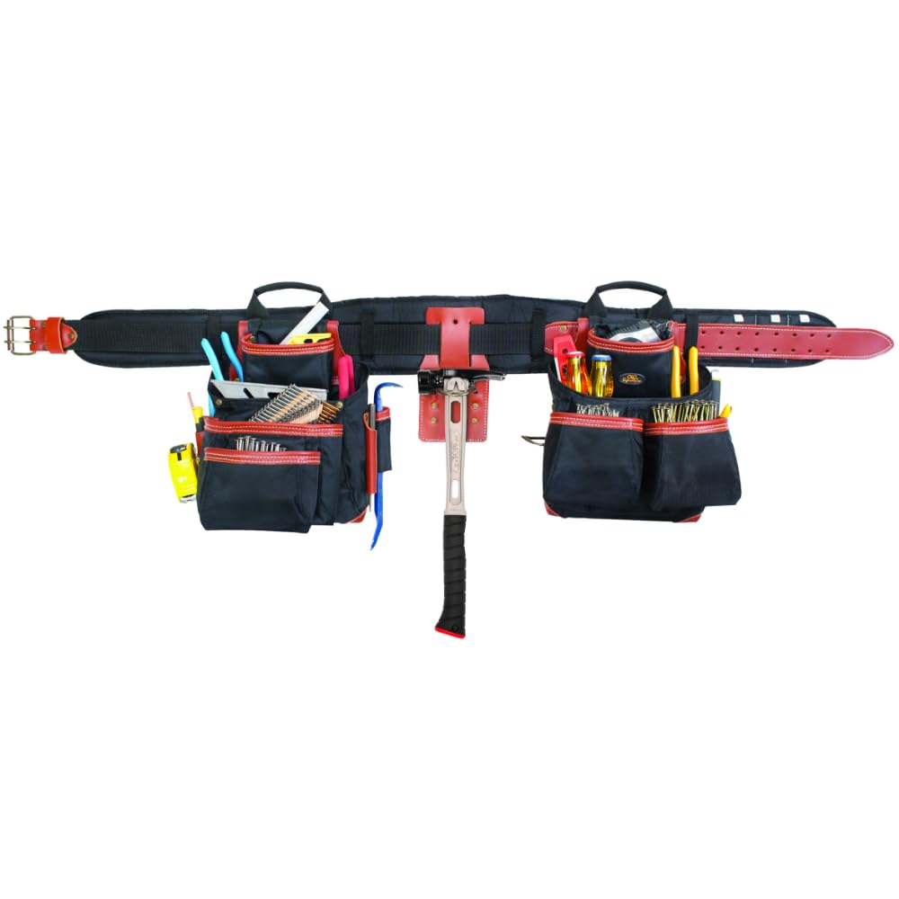 Black Brown 4 Piece Tool Belt G5947