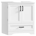 24" Pedestal Sink Storage Cabinet with 2 Doors & 1 Drawer Q714