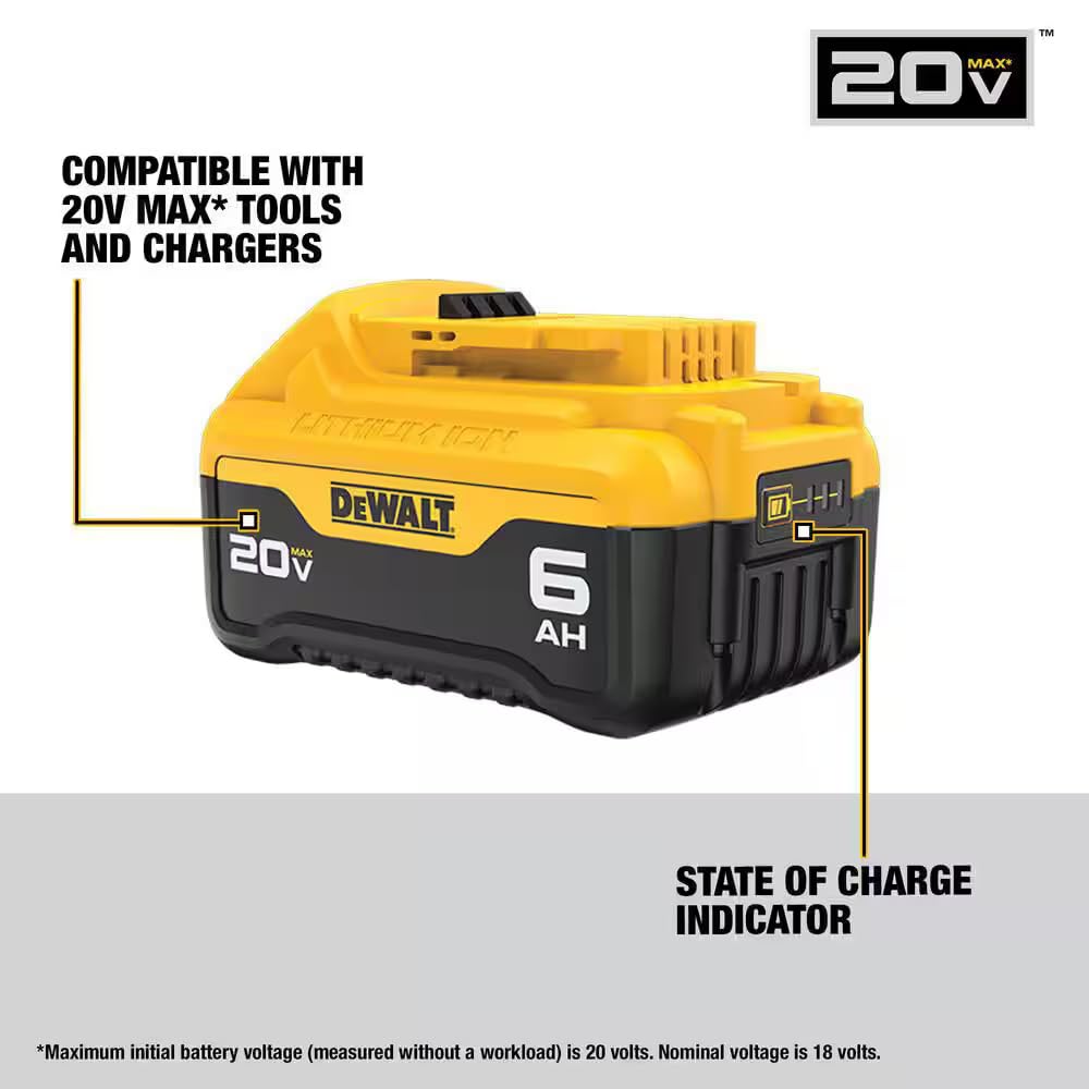 20V MAX Lithium-Ion Battery and Charger Starter Kit U394