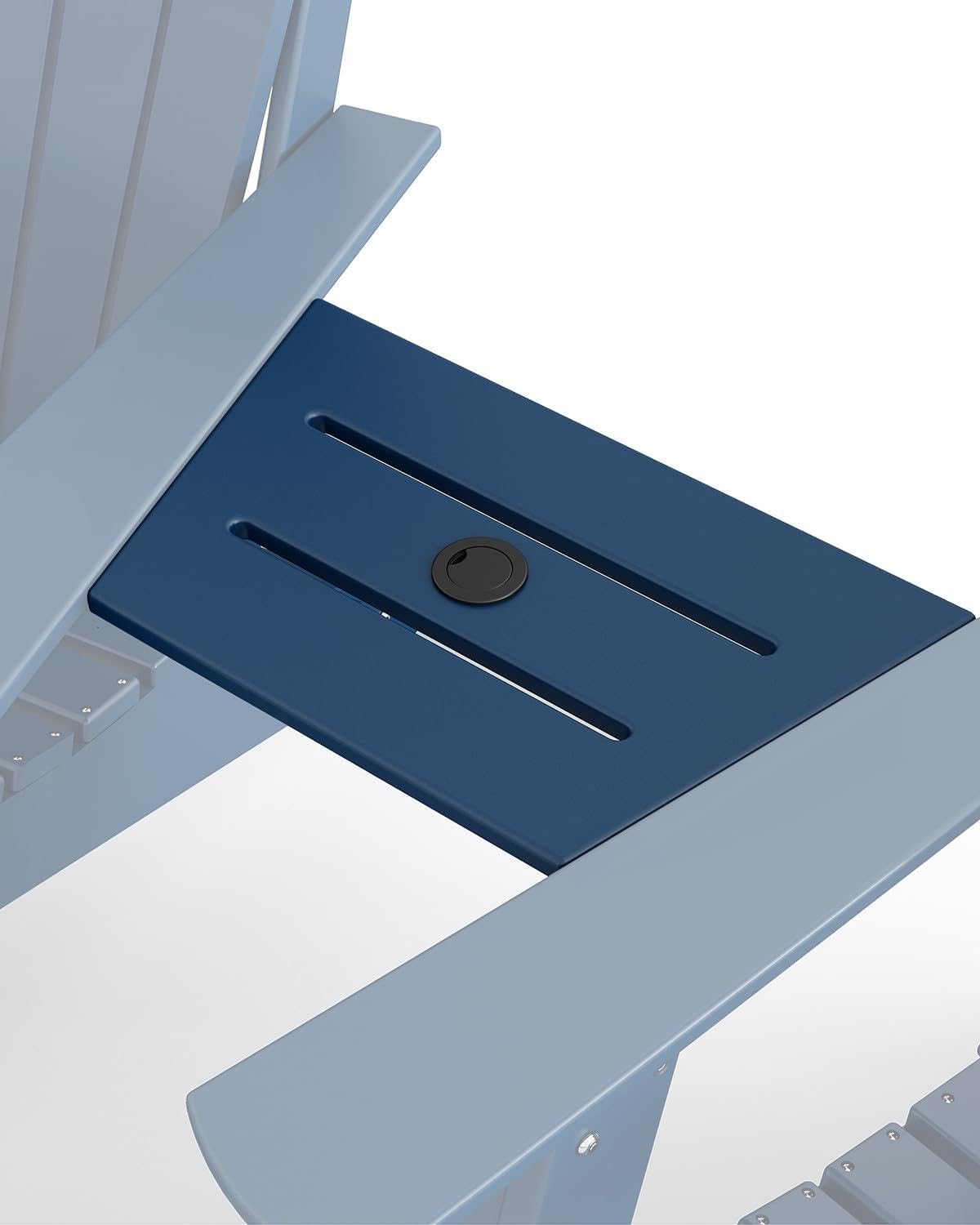 HDPE Plastic Table with Umbrella Hole P410049