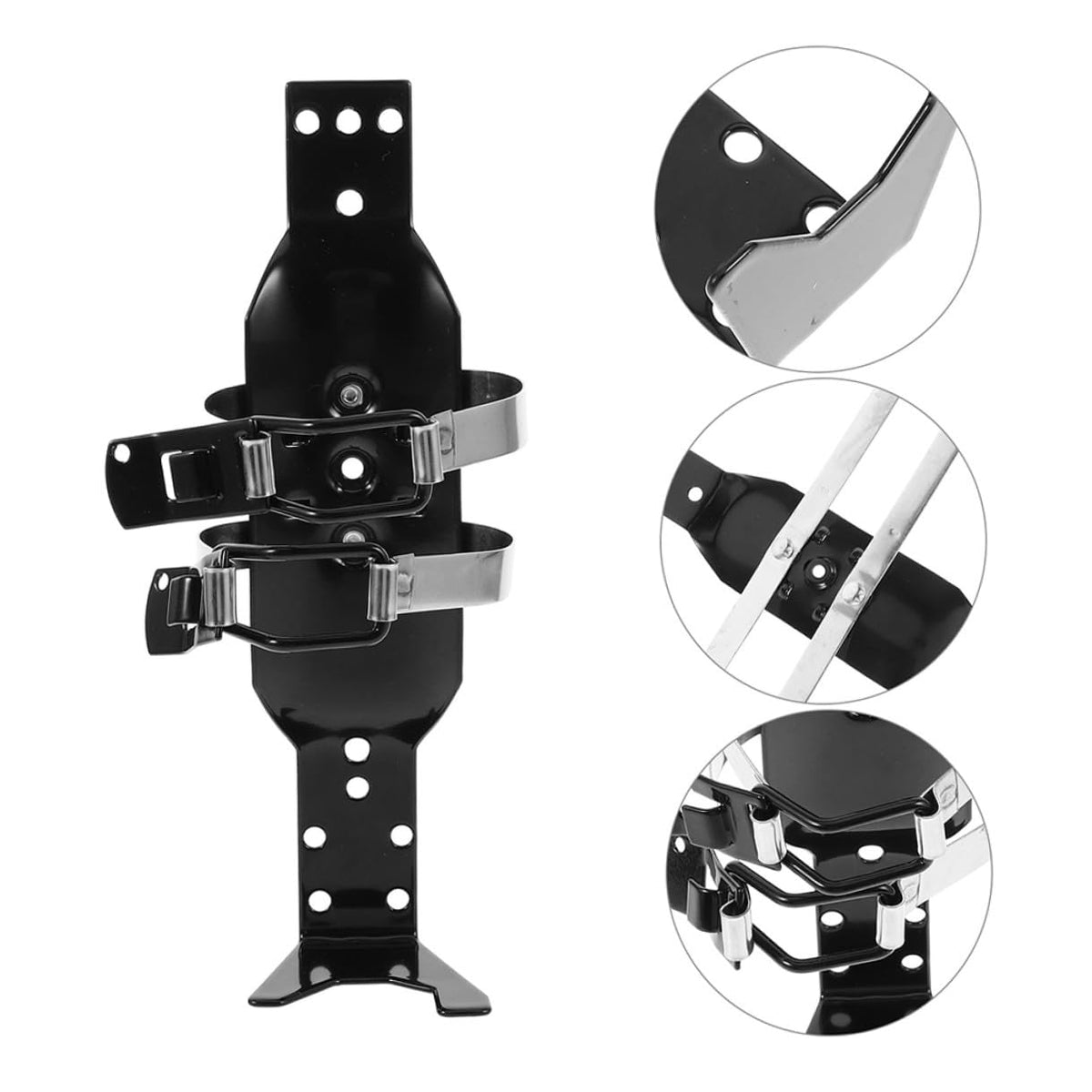 2 Pcs Fire Extinguisher Mounting Kit Wall Bracket Holder J12281