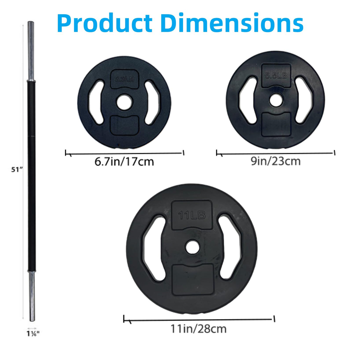 Adjustable Barbell Weight Set C603740