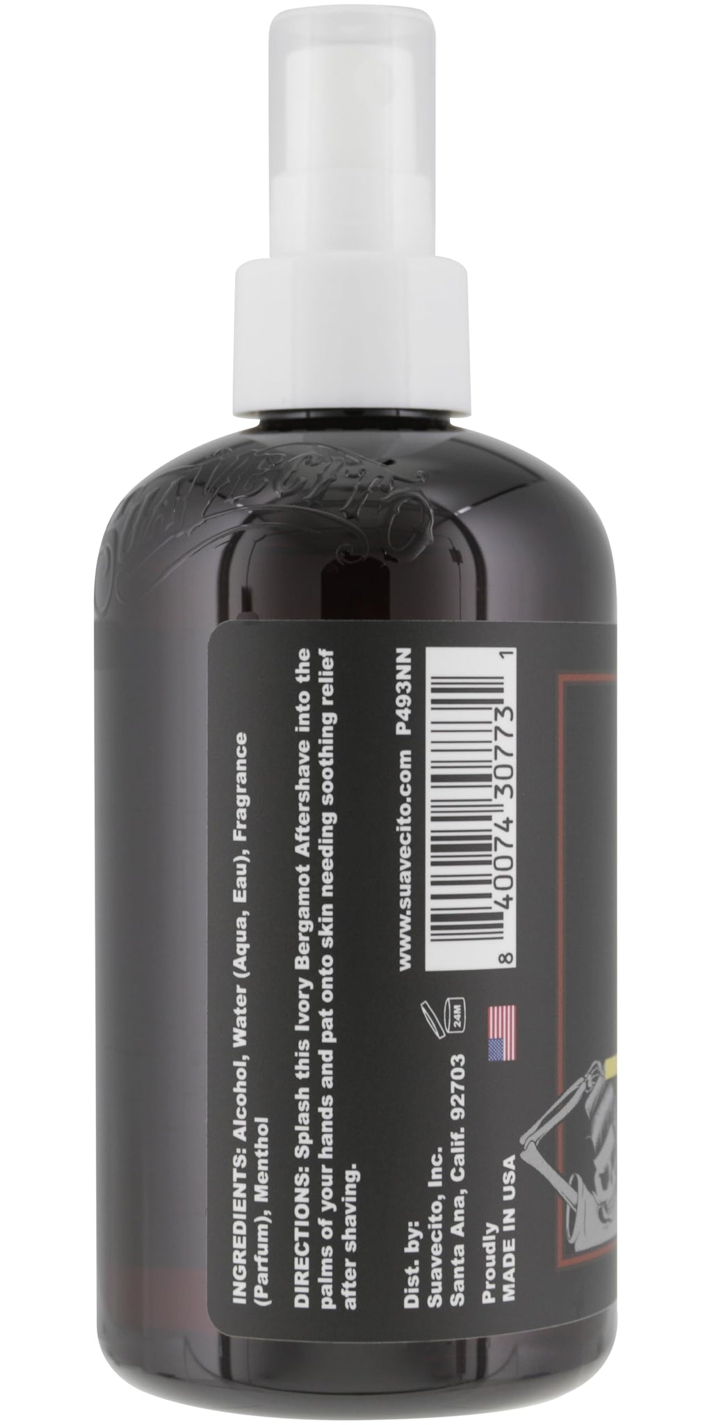 Black Amber Aftershave 8 oz Pump Spray X13196