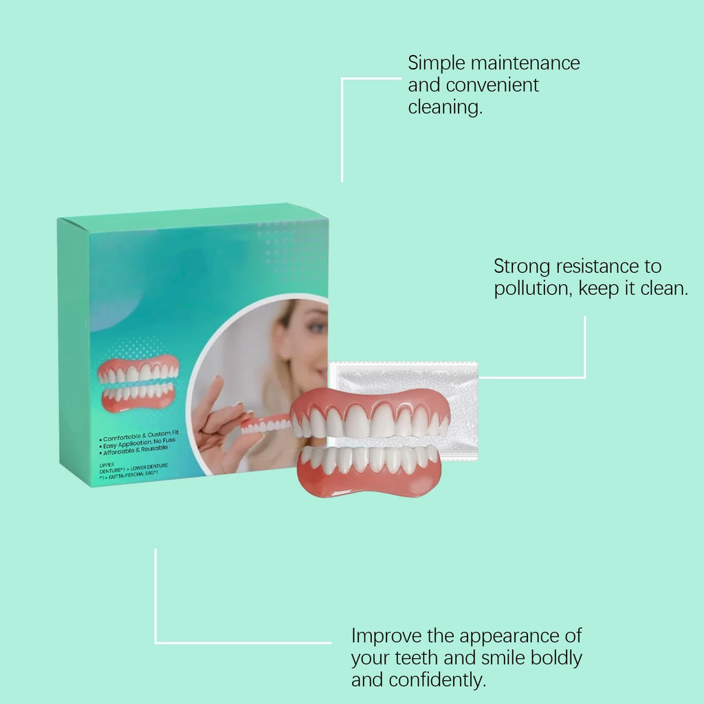 Silicone Veneers Upper & Lower Set O4964