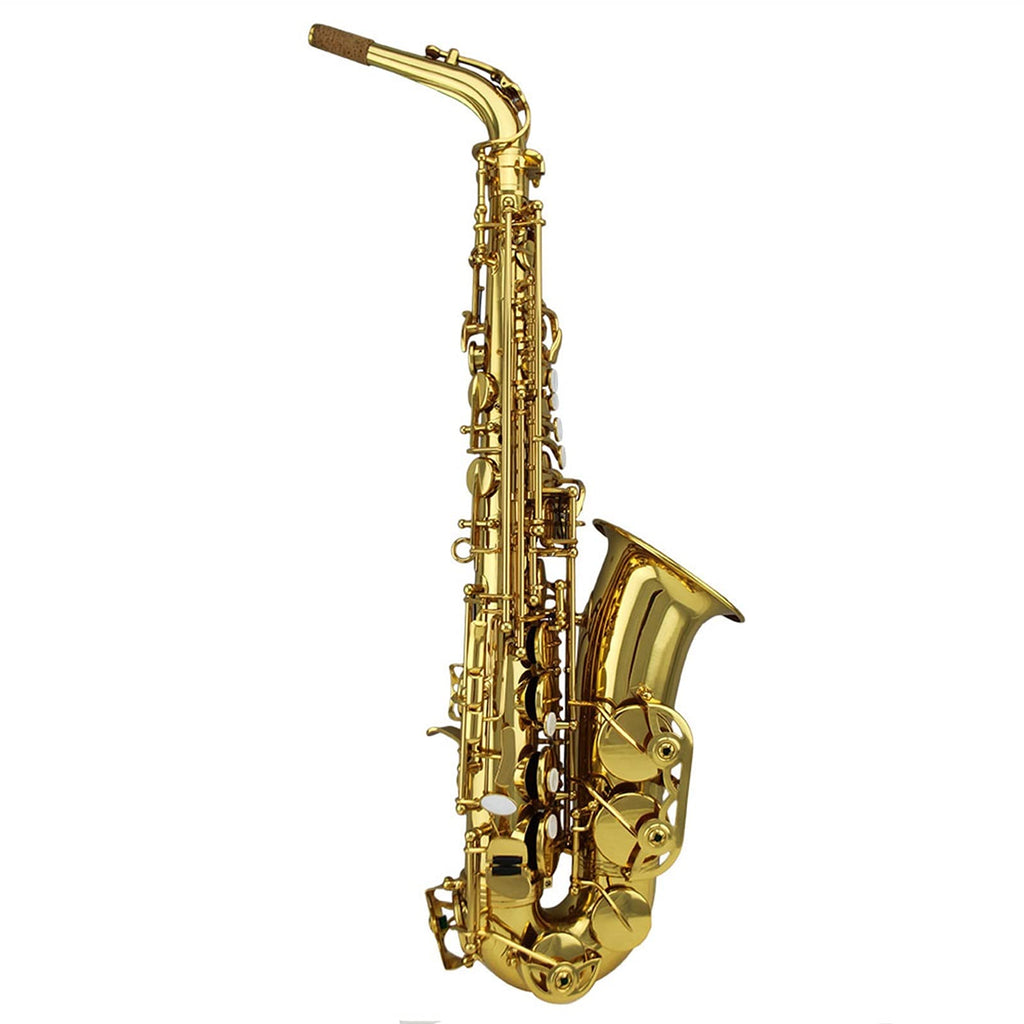 Gold Lacquer Alto Saxophone Set C374