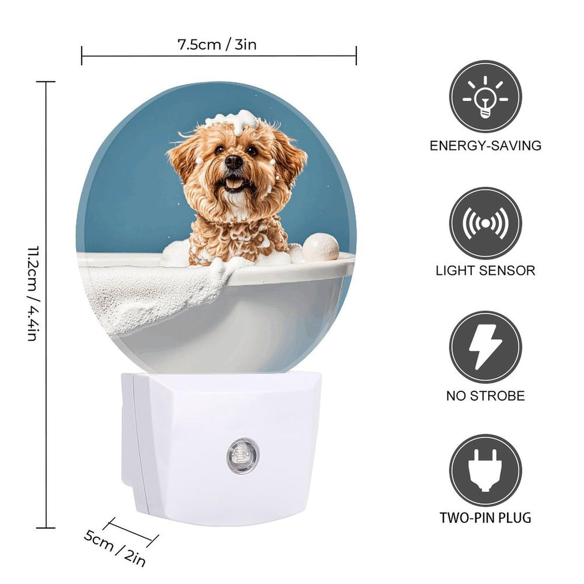 Plug-in Wall Night Light B6902