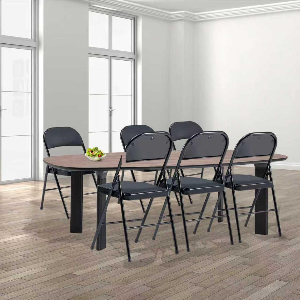10 Pack Folding Chairs with Cushion R59839