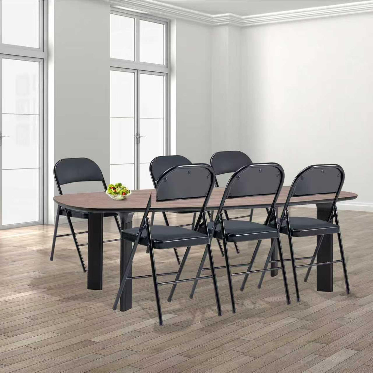 10 Pack Folding Chairs with Cushion R59839