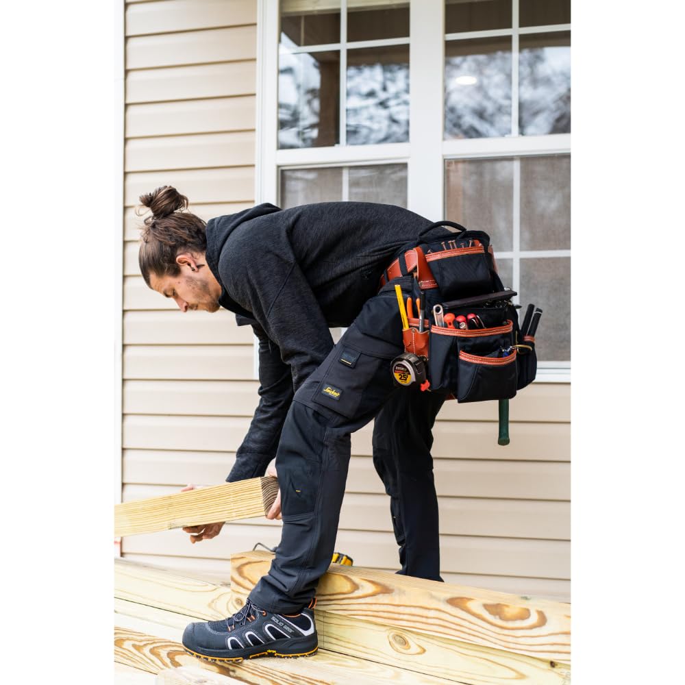 Black Brown 4 Piece Tool Belt G5947