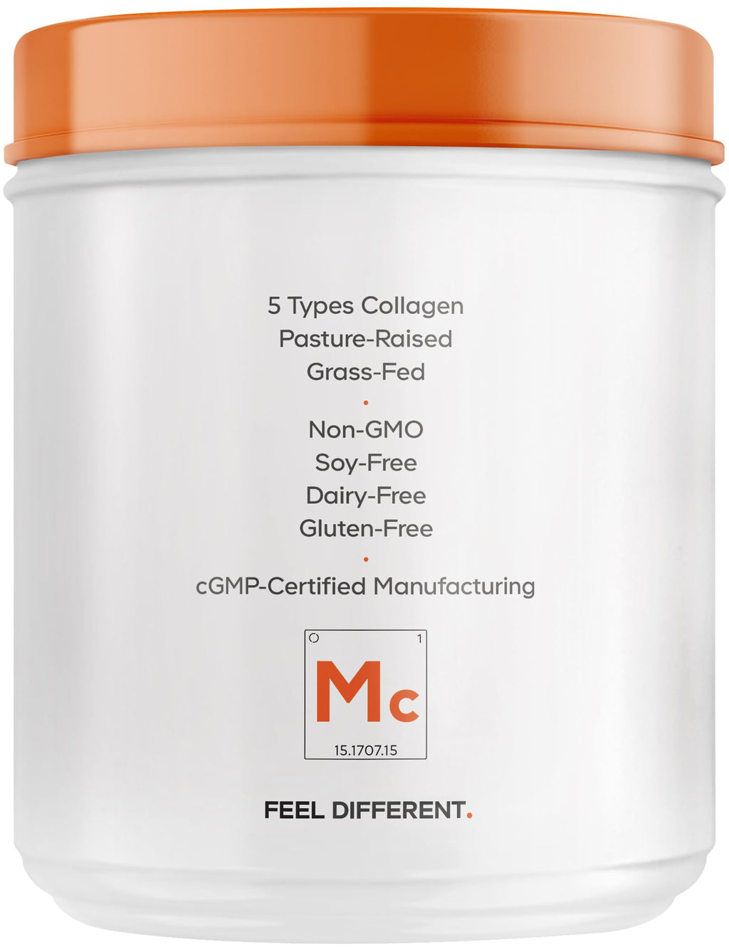 Unflavored Multi Collagen Protein Powder Peptides 20 Oz X61556