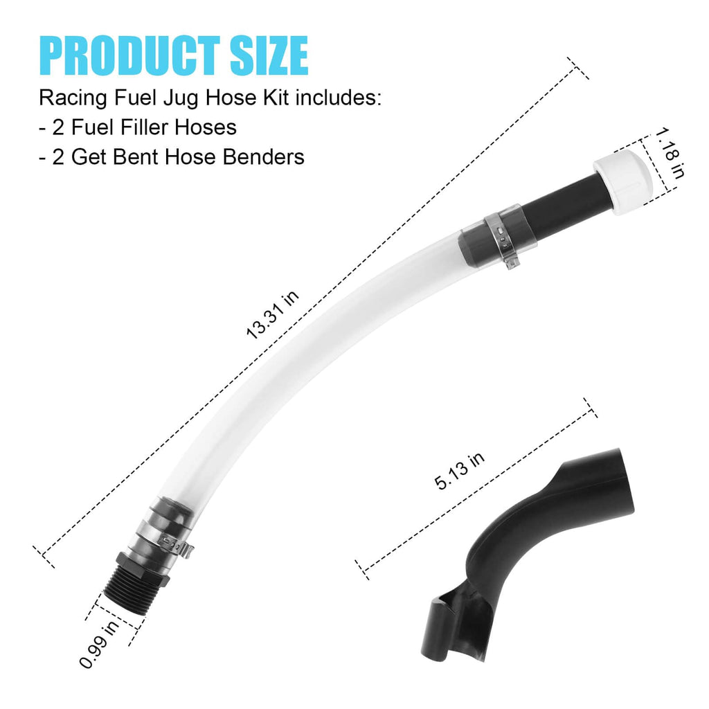 Replacement Cap & Hose Kit with Bender E2419
