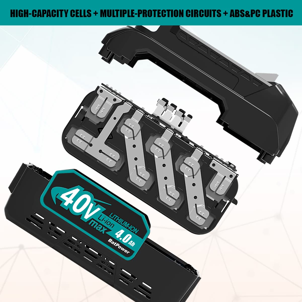40V Lithium-Ion Battery Pack 2-Pack L534