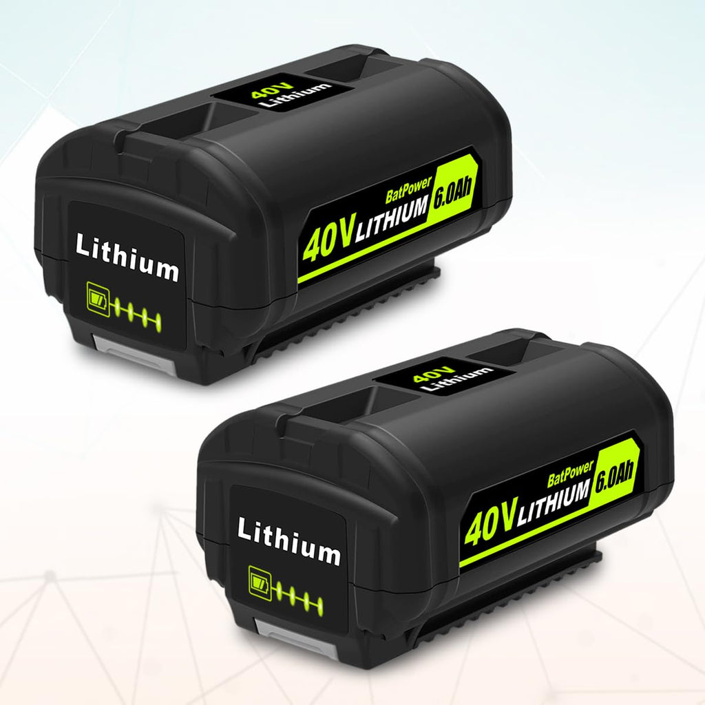 2-Pack 40V Lithium-Ion Battery and Charger Starter Kit G27874