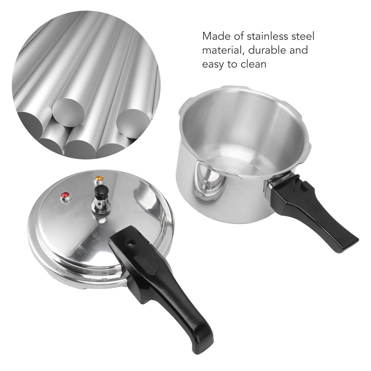 3L Stainless Steel Pressure Cooker Y406