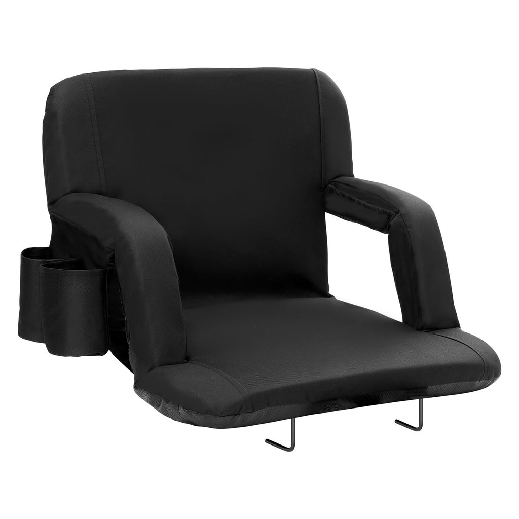 Folding Padded Stadium Seat with Cupholder F880