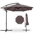 10ft Offset Hanging Patio Umbrella with Easy Tilt Adjustment A885183