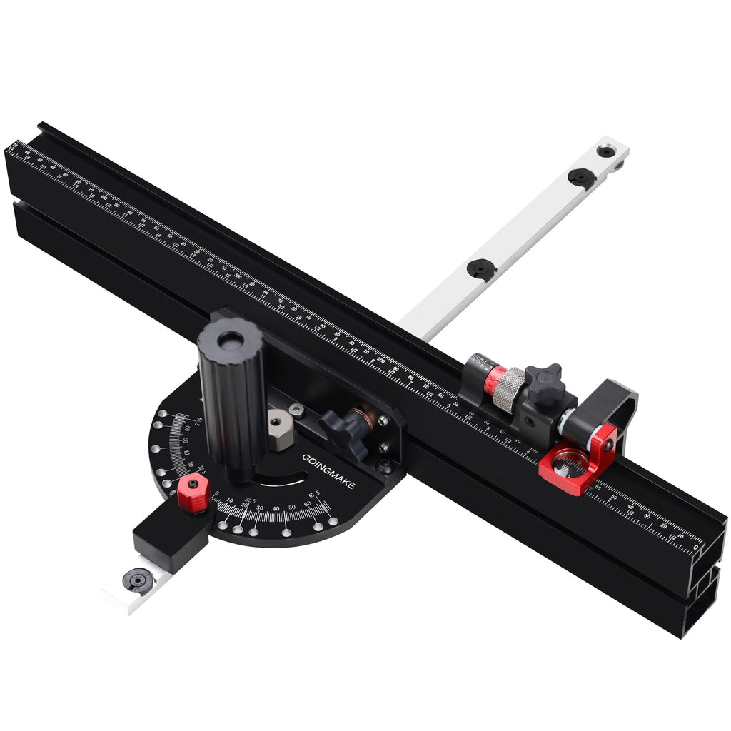 Table Saw Miter Gauge with Micro Adjust Flip Stop R1337