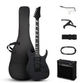 39" Matte Black Electric Guitar with 20Watt Amp D14473