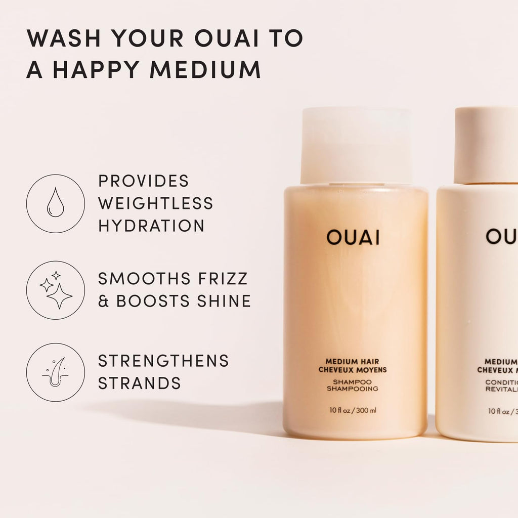 Medium Hair Shampoo and Conditioner Set 10 Fl Oz P618032