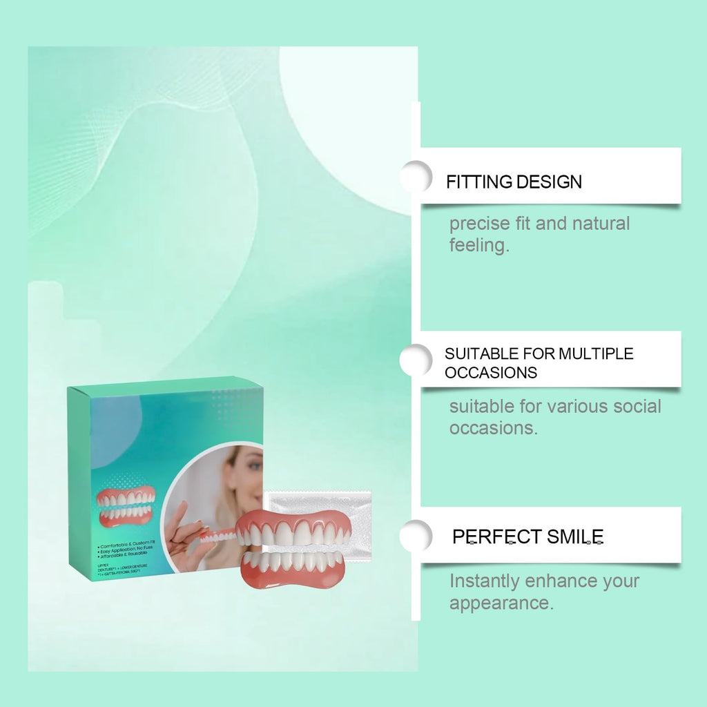 Silicone Veneers Upper & Lower Set O4964