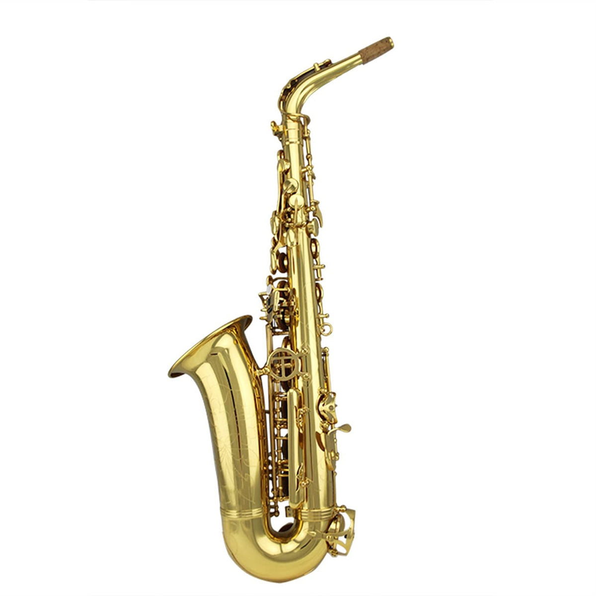 Gold Lacquer Alto Saxophone Set C374