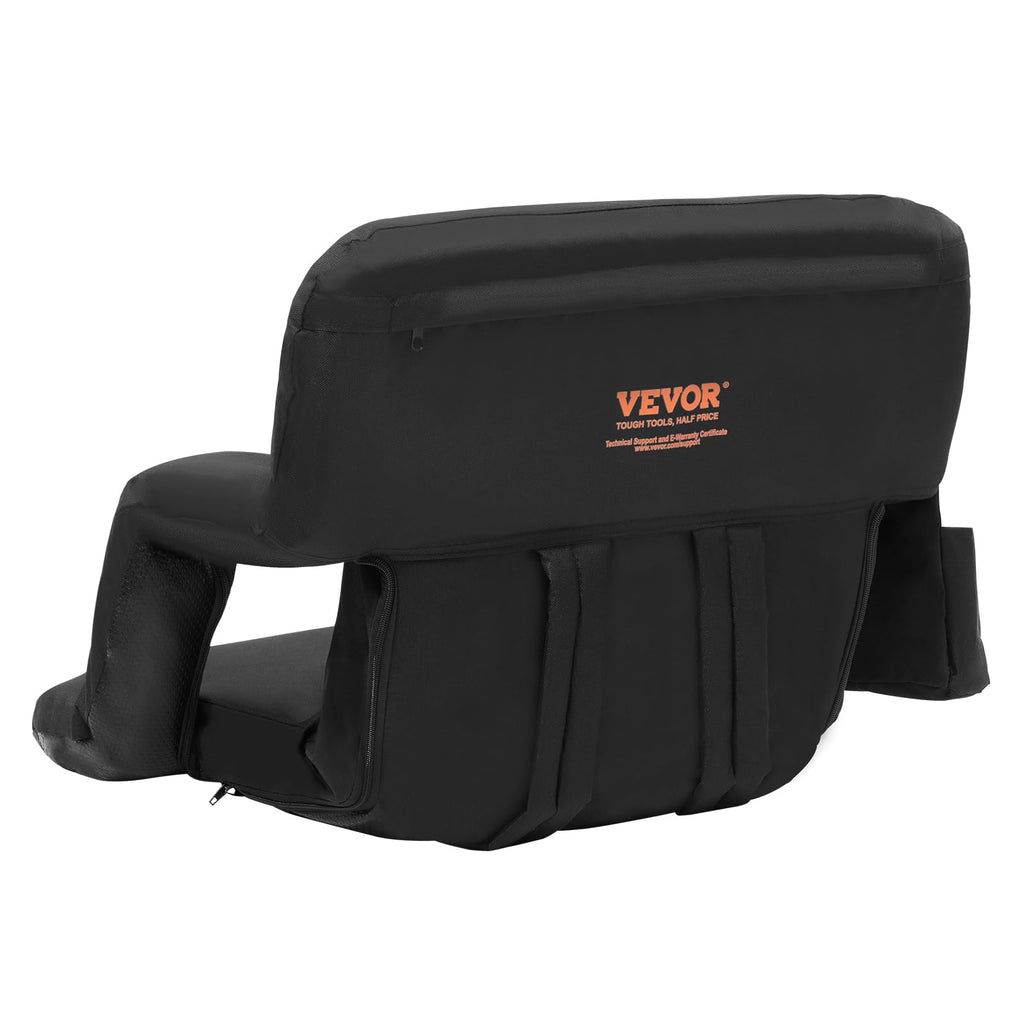 Folding Padded Stadium Seat with Cupholder F880