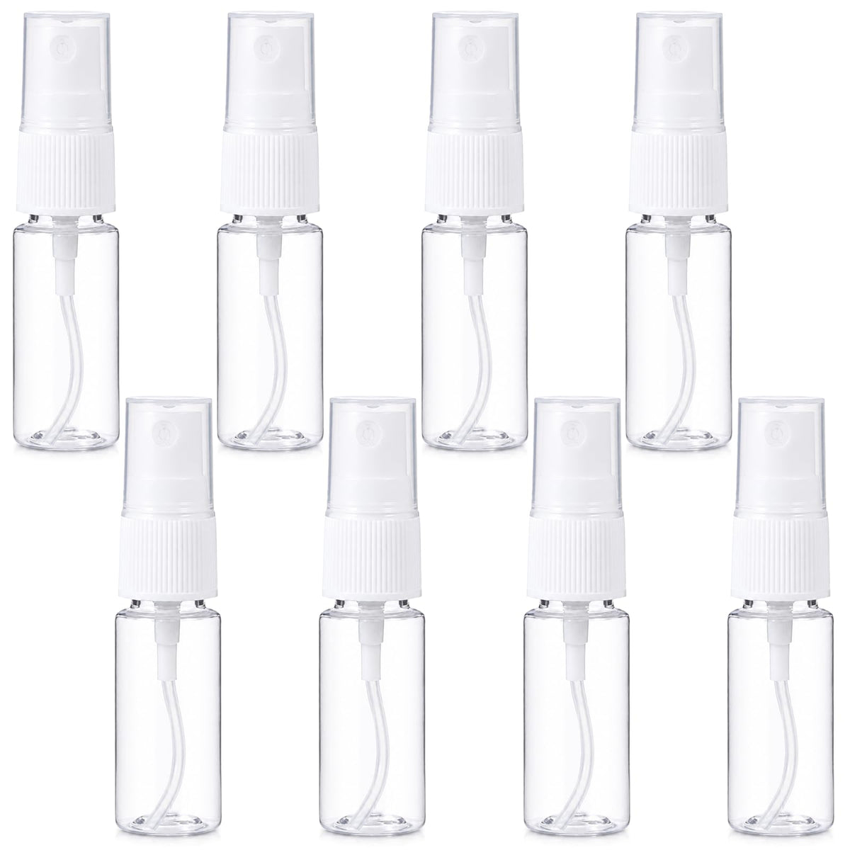 8 Pcs 0.5 Oz Fine Mist Travel Spray Bottles K670