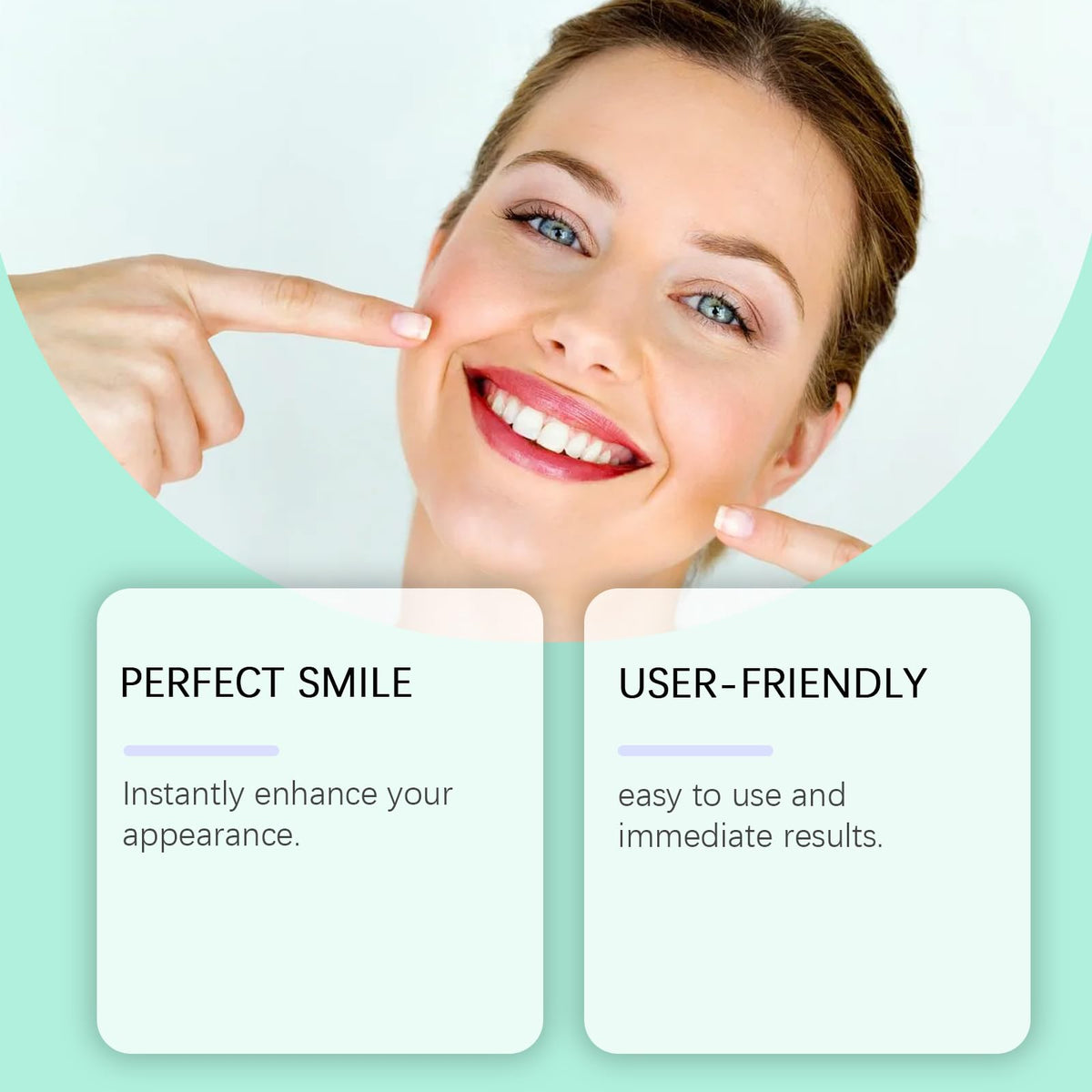 Silicone Veneers Upper & Lower Set O4964