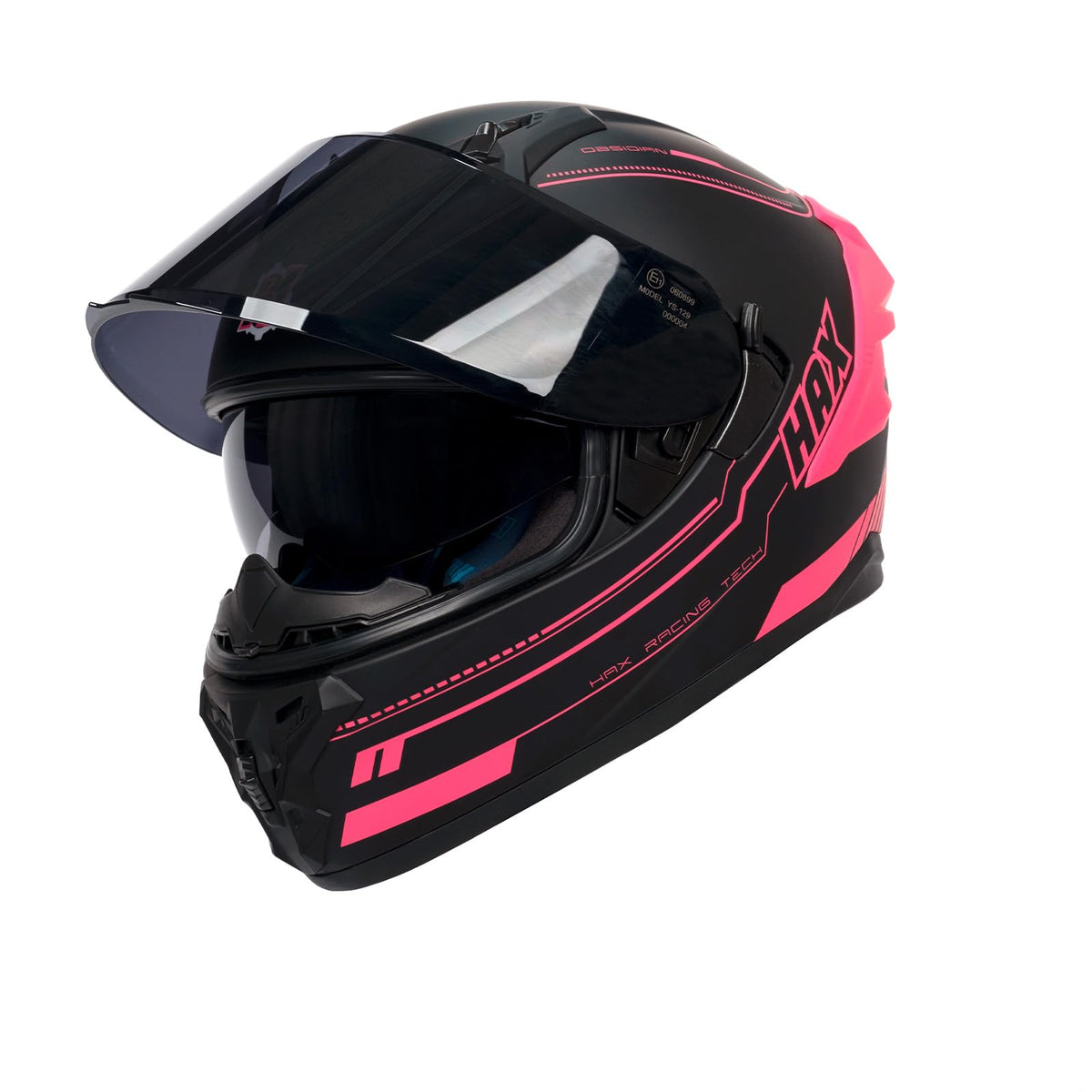 Full Face Dual Visor Adult Motorcycle Helmet D5806