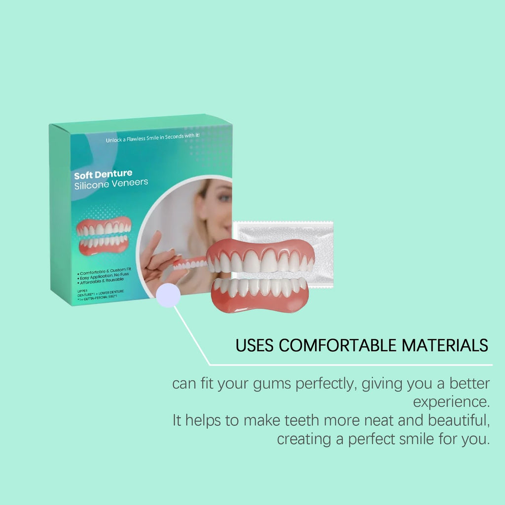 Silicone Veneers Upper & Lower Set O4964