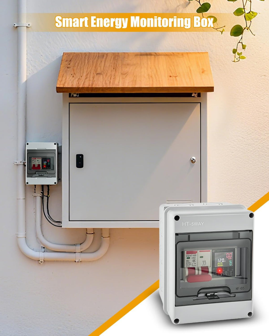 63A Power Consumption Monitoring Circuit Breaker S207019