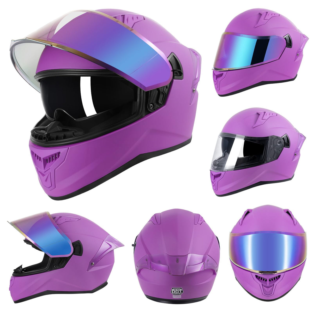 DOT Approved Full Face Motorcycle Helmets F167811