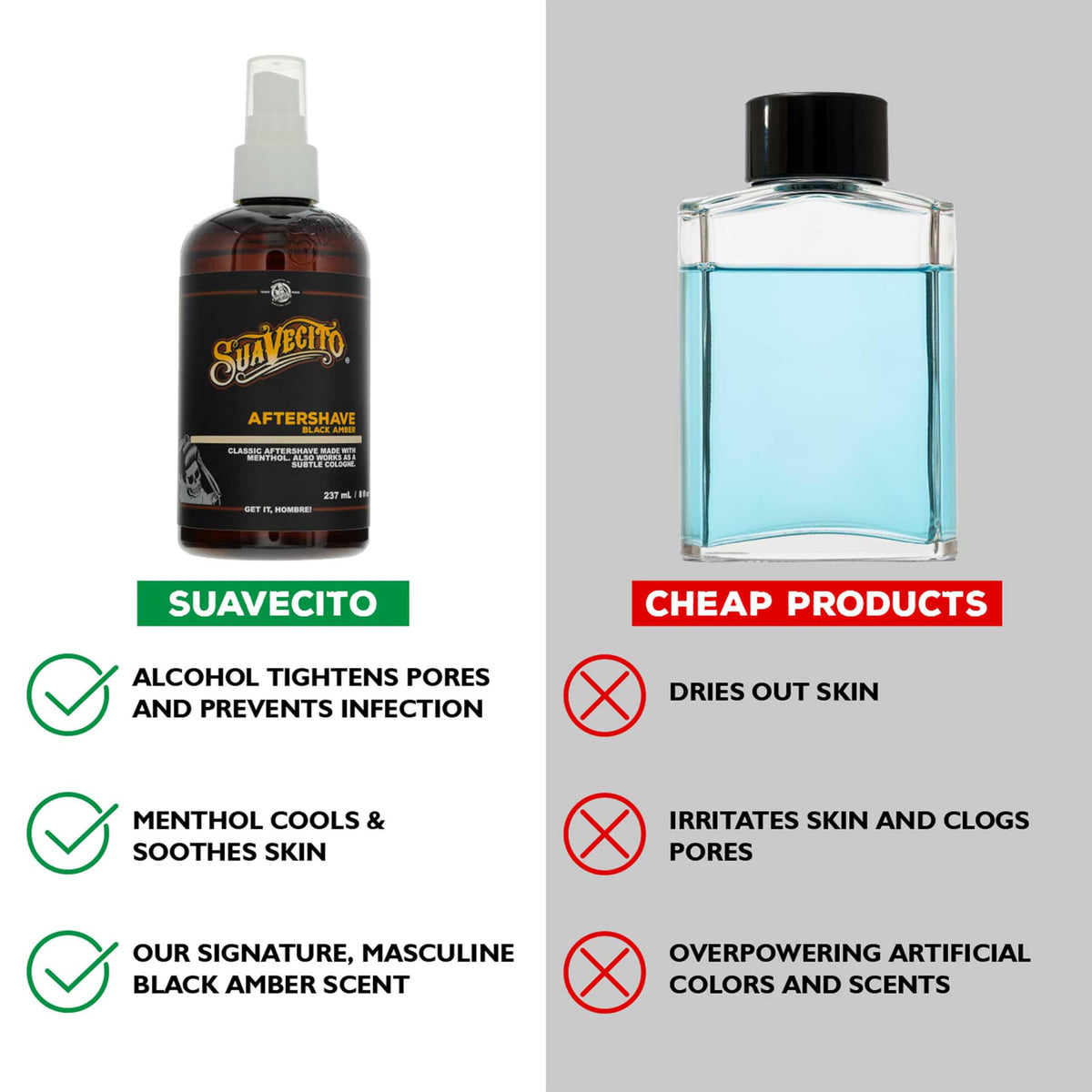 Black Amber Aftershave 8 oz Pump Spray X13196