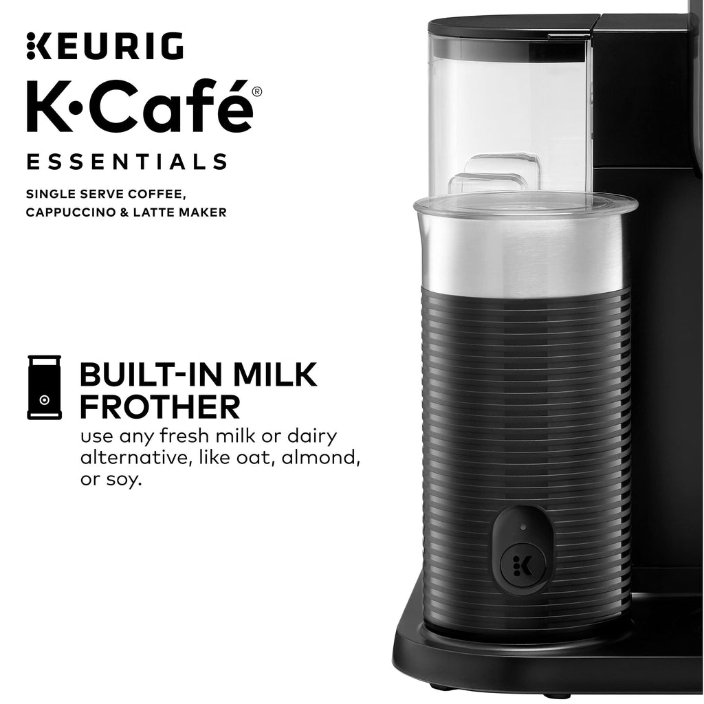 Single Serve Coffee, Latte and Cappuccino Maker, Black O260