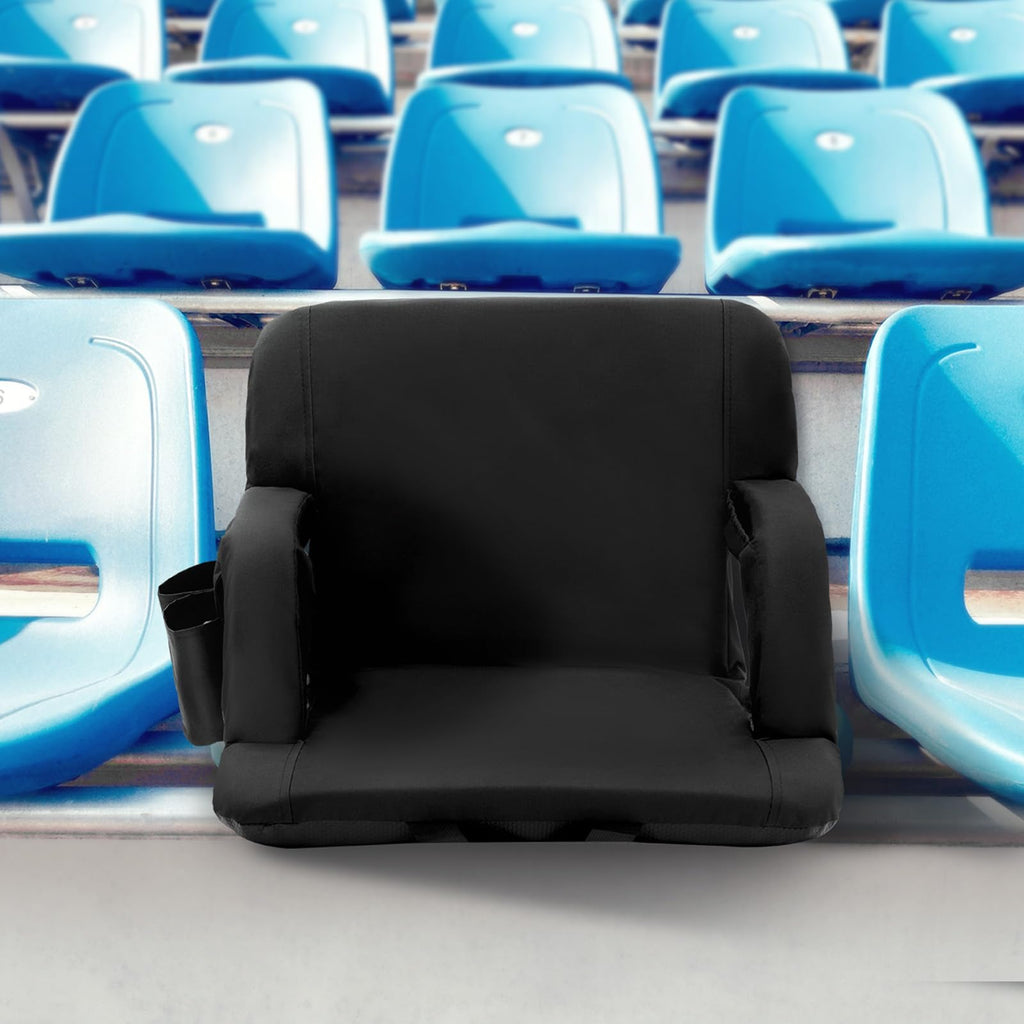 Folding Padded Stadium Seat with Cupholder F880
