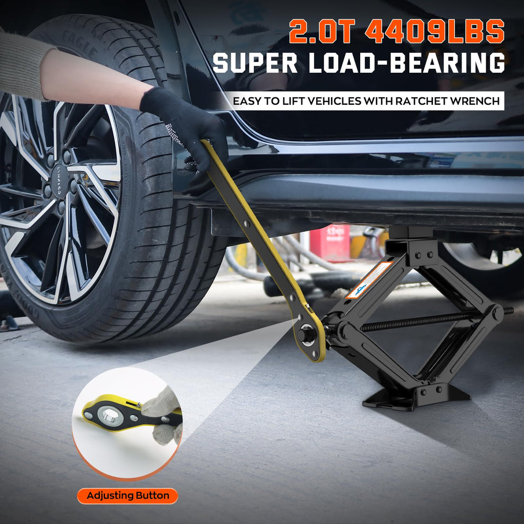 2 Ton Scissor Jack Kit with Lug Wrench Z917649