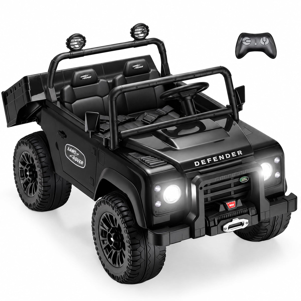Black 24V Ride On Dump Truck V897054