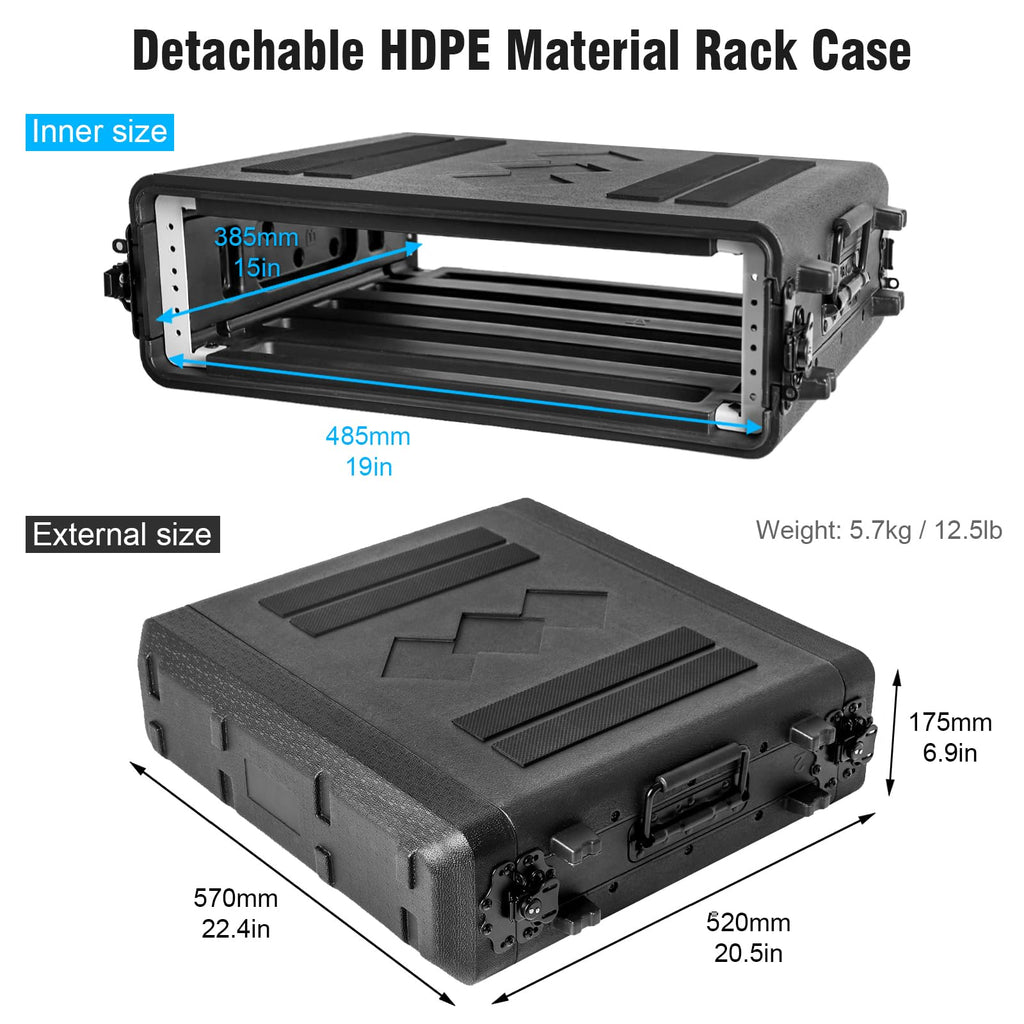 2U Rack Case 16" Depth R755