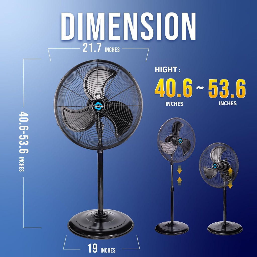 20'' Oscillating Pedestal Fan B29997