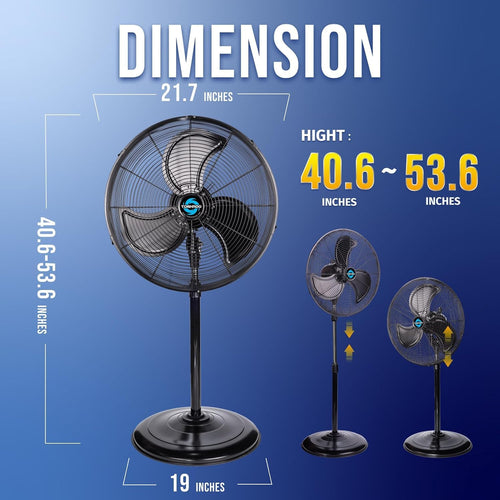 20'' Oscillating Pedestal Fan B29997