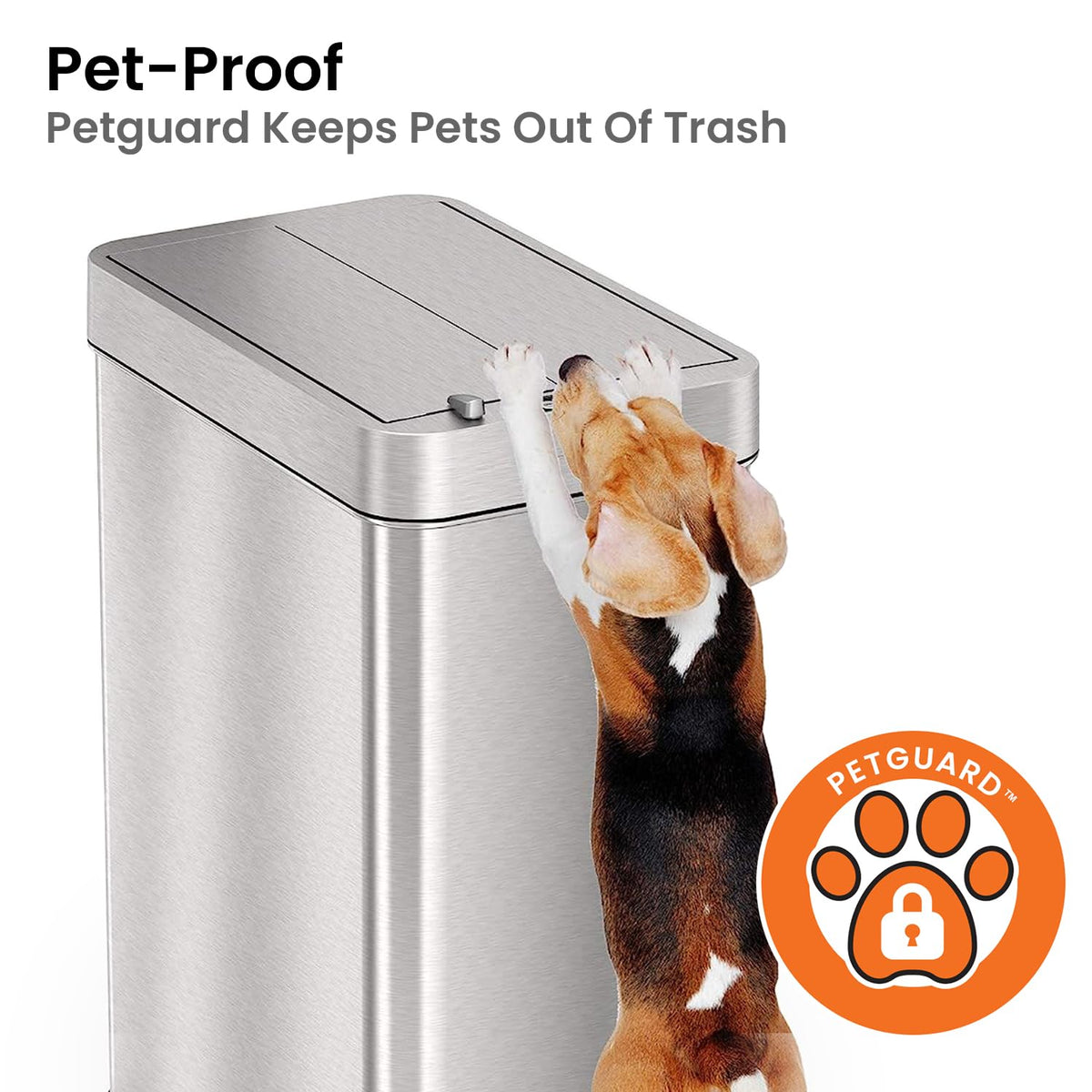13 Gallon Sensor Kitchen Trash Can C92254