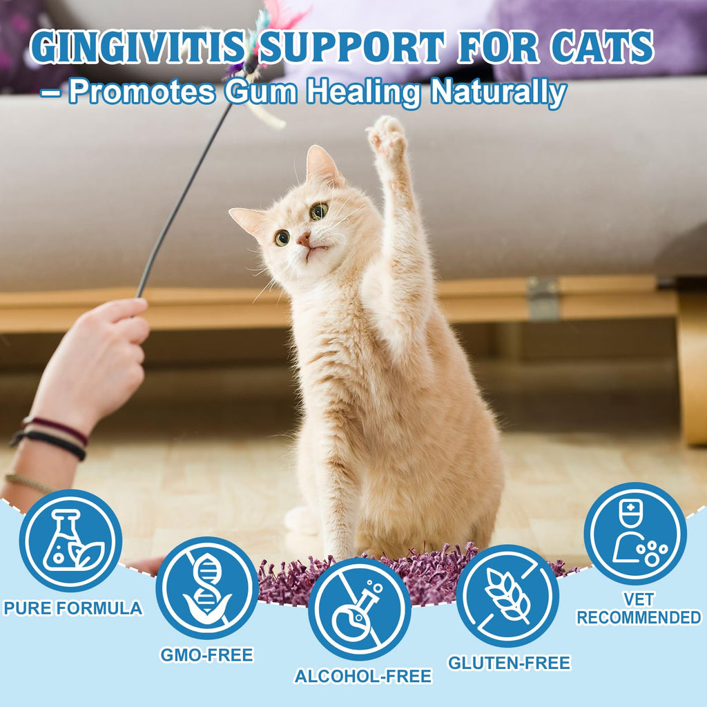 Natural Plant-Based Cat Oral Care Z3482
