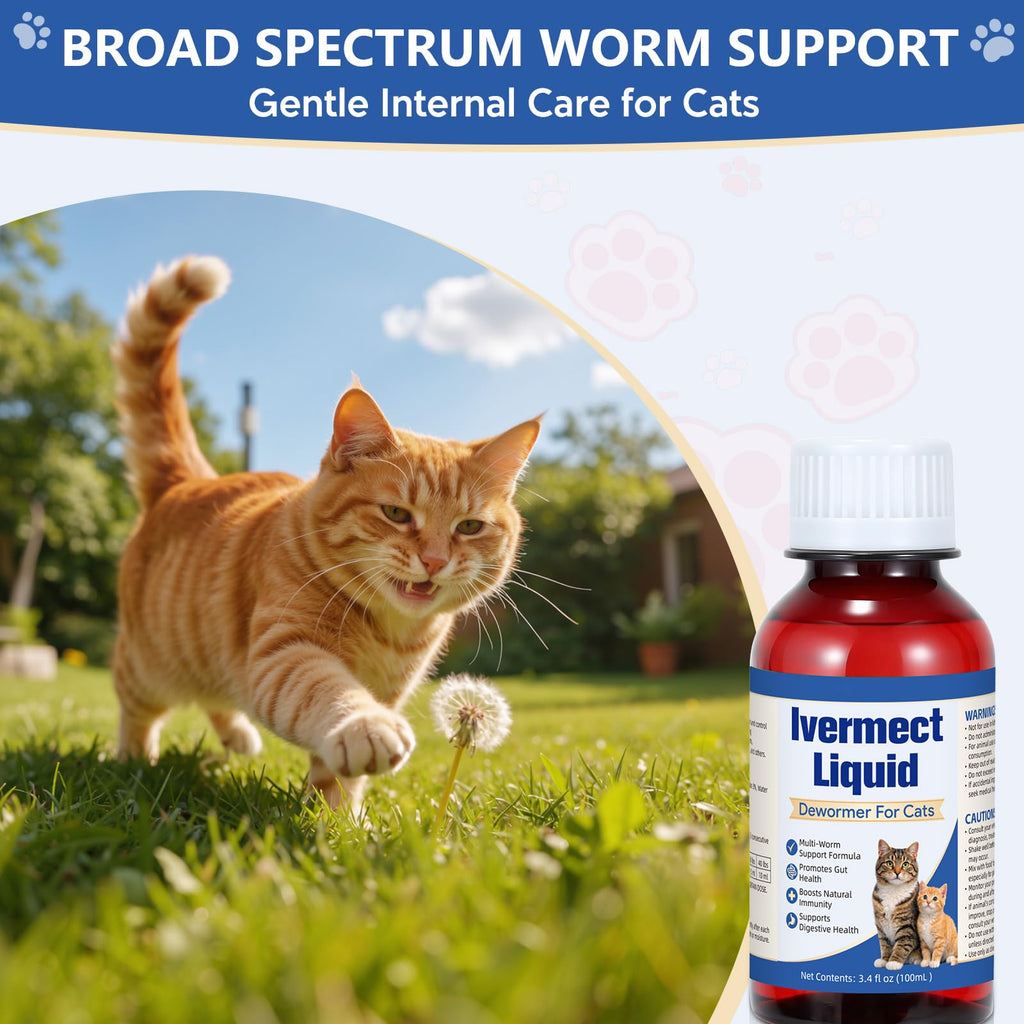 Broad Spectrum Cat Dewormer 100mL F8909
