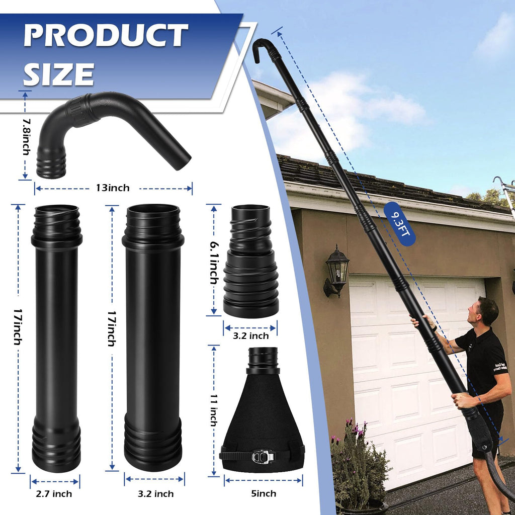 Universal Gutter Cleaning Tools for Leaf Blowers P7745