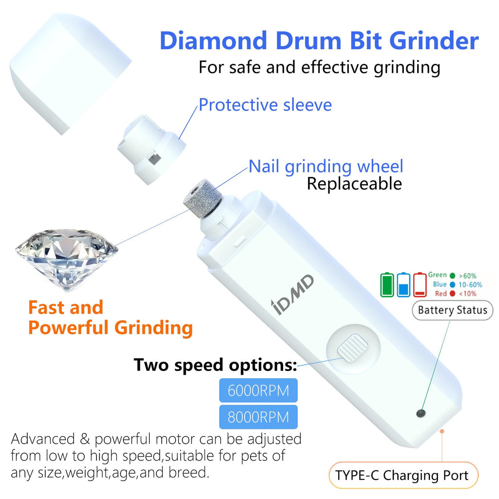 Dog Nail Trimmers with Light F845