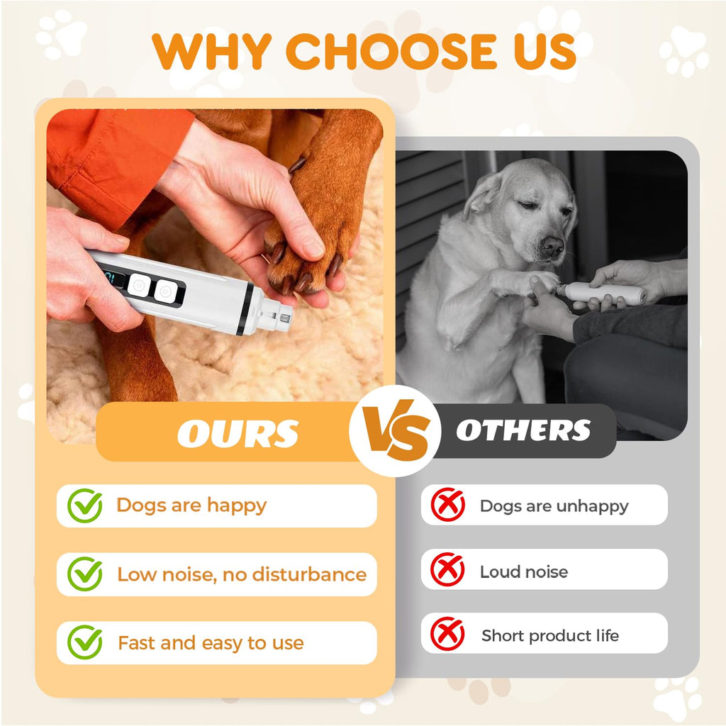 Rechargeable Portable Electric Pet Nail Grinder S39353