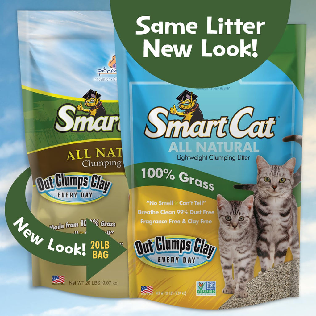 All Natural Clumping Cat Litter, 20 Pound, Unscented, Lightweight Q7126