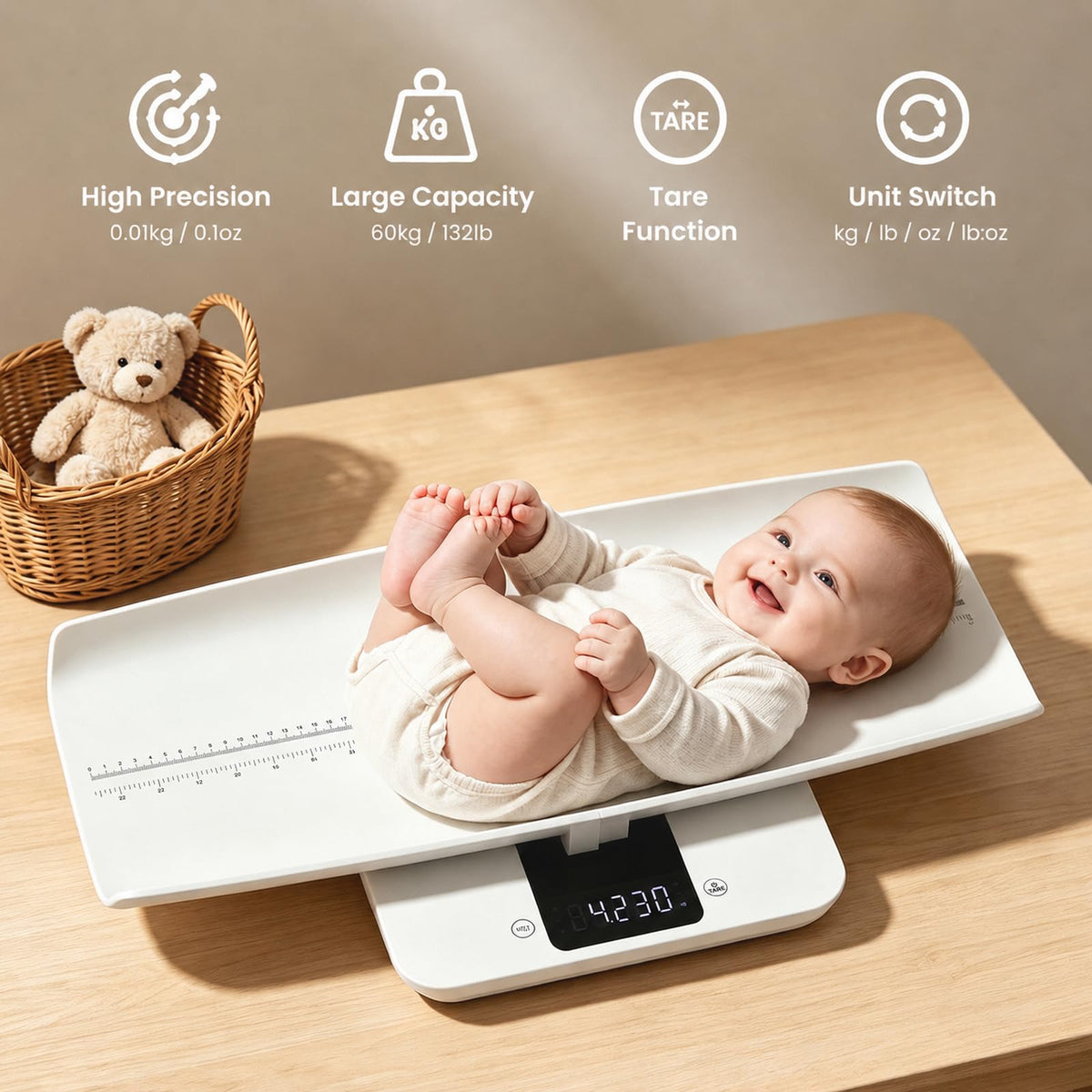 Baby Scale & Pet Scale with Hold Function C82343